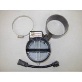JET Powr-Flo Mass Airflow Sensors 69122 Air Meter, 85mm, Plastic, Black, Chevy, Pontiac, Chevy, Small Block, LS1, Each thumbnail 1