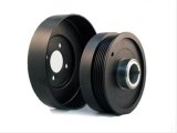 JET Underdrive Pulley Kits 90174 Crankshaft Pulley, Underdrive, Serpentine, Performance Ratio, Steel, Black, Ford, 4.6L, 5.4L, Each thumbnail 1