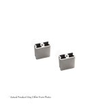 Belltech Rear Block Kits 6000 Lowering Blocks/U-Bolts, Aluminum, 1.00 in. Drop, Rear, for 3.00 in. Axle Tube Diameter, Chevy, GMC/Isuzu, Kit thumbnail 8