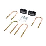 Belltech Rear Block Kits 6102 Lowering Blocks/U-Bolts, Aluminum, 2 in. Lift, 2.25 in. Wide, Rear, Universal, Kit thumbnail 2