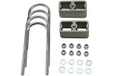 Belltech Rear Block Kits 6102 Lowering Blocks/U-Bolts, Aluminum, 2 in. Lift, 2.25 in. Wide, Rear, Universal, Kit thumbnail 3