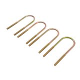 Belltech Rear Block Kits 6102 Lowering Blocks/U-Bolts, Aluminum, 2 in. Lift, 2.25 in. Wide, Rear, Universal, Kit thumbnail 5