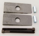 Belltech Pinion Shims 4979 Axle Shims, Aluminum, 6 Degree, 2.5 in. Wide, Pair thumbnail 3