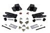 Belltech Rear Shackle Kits 6594 Kit, 4 in. Lowered Ride Height, 3 in. Spring Width, Dodge, Pickup, Kit thumbnail 6