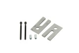 Belltech Pinion Shims 4977 Axle Shims, Aluminum, 4 Degree, 2.5 in. Wide, Pair thumbnail 3