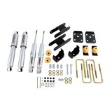 Belltech Lowering Kits with Street Performance Shock Absorbers 999SP Suspension Kit, Shocks/Struts, 2015-17, Chevy, GMC, Kit thumbnail 1