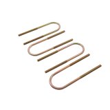 Belltech Rear Block Kits 6203 Lowering Blocks, U-Bolts, Aluminum, 4 in., Rear, Chevy, GMC, Isuzu, Mitsubishi, for Nissan, Toyota, Kit thumbnail 5