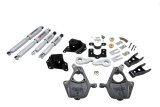 Belltech Lowering Kits with Street Performance Shock Absorbers 661SP Suspension Lowering, Coil Spring Front, Shackle/Hanger Rear, Shocks, 3 in. Front, 4 in. Rear, Chevy, GMC, Kit thumbnail 4