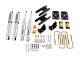 Belltech Lowering Kits with Street Performance Shock Absorbers 1100SP Suspension Kit, Shocks/Struts, 2018-2020, Chevy, GMC, Kit thumbnail 2