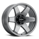 Raceline Wheels 942GS Addict Greystone 18x8 Wheel, Addict, 18 in. x 8 in., Gloss, Gray, 5.88 in. Backspace, 72.62 in. Center Bore, 5 x 110mm, Each thumbnail 1