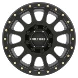 Method Race Wheels MR305 NV Matte Black MR30589088518H Wheel, HD, Aluminum, Black, 18 in. x 9 in., 8 x 180mm Bolt Circle, 4.75 in. Backspace, Each thumbnail 2