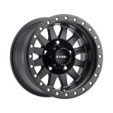 Method Race Wheels MR304 Double Standard Matte Black MR30478550500 Wheel, Standard, Aluminum, Black, 17 in. x 8.50 in., 5 x 5 in./127mm, 4.750 in. Backspace, Each thumbnail 1