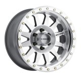 Method Race Wheels MR304 Double Standard Machined MR30478560300 Wheels, Machined, Aluminum, Matte Silver, 17 in. x 8.50 in., 6 x 5.50 in. Bolt Circle, 4.750 in. Backspacing, Each thumbnail 1
