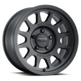 Method Race Wheels MR703 Matte Black MR70378550525 Wheels, Race, MR703, Aluminum, Black, 17 in. x 8.5 in., 5 x 5 in/127mm Bolt Circle, 5.730 in. Backspace, Each thumbnail 1