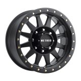 Method Race Wheels MR304 Double Standard Matte Black MR30421080518N Wheel, Standard, Aluminum, Black, 20 x 10 in., 4.79 in. Backspace, Each thumbnail 1