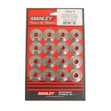 Manley Titanium Valve Spring Retainers 23649-16 Retainers, Titanium, 10 Degree, 1.625 in. Outside Diameter, .850 in. Inside Diameter, Set of 16 thumbnail 1