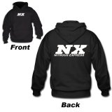 Nitrous Express NX Logo Hooded Sweatshirts 16595 Sweatshirt, Cotton, Black, Pullover, Logo, Men's Medium, Each thumbnail 1