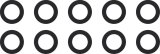 Spicer Drivetrain Products Differential Rebuild Components 42430 Pinion Thrust Washer, 2.460 in. Outside Diameter, 1.592 in. Inside Diameter, Each thumbnail 1