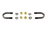 Spicer Drivetrain Products U-Joint U-Bolt Kits 3-94-18X Fasteners, Kits, 1350-1410 Style, Steel, Natural, 1.188 in. Bearing Cap O.D., Differential Location, Pair thumbnail 2