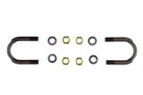 Spicer Drivetrain Products U-Joint U-Bolt Kits 3-94-18X Fasteners, Kits, 1350-1410 Style, Steel, Natural, 1.188 in. Bearing Cap O.D., Differential Location, Pair thumbnail 3