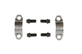 Spicer Drivetrain Products U-Joint Strap Kits 3-70-38X Fasteners, Kits, 1480 Style, Steel, Natural, 1.375 in. Bearing Cap O.D., Differential Location, Chevy, Ford, GMC, Pair thumbnail 1