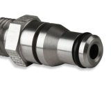 Earl's Performance Clutch Adapter Fittings for 2010-2020 CAMARO, 2005-2013 CORVETTE, 2005-2020 MUSTANG - 652504ERL Quick Disconnect, Fitting, Late Model Style, Ford, GM, Chrysler, Male -4 AN, Straight, Stainless, Natural, Each thumbnail 2