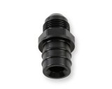 Earl's Performance PCV Fittings for GM LS LS0038ERL Valve Cover Breather Components, Fitting Adapter, Fits 0.750 in. Hole, -8 AN Male Threads, Aluminum, Black Anodized, Each thumbnail 1