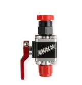 Earl's Performance Shut-Off Valves 230706ERL Ball Valve, -6 AN Male to -6 AN Female, Aluminum, Anodized, Each thumbnail 4
