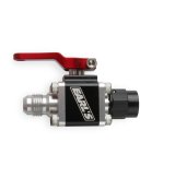 Earl's Performance Shut-Off Valves 230706ERL Ball Valve, -6 AN Male to -6 AN Female, Aluminum, Anodized, Each thumbnail 5
