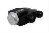 Earl's Performance Oil Cooler Adapters 1129ERL Adapter, Right Angle, -10 AN Inlet, -10 AN Outlet, Billet Aluminum, Black Anodized, 180 Degree Thermostat, Hardware, Each thumbnail 5