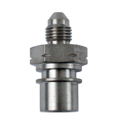 Earl's Performance Brake System Adapters 989534ERL Fitting, Brake, Male -3 AN to Female 10mm x 1.0, Steel, Nickel Plated, Each thumbnail 2