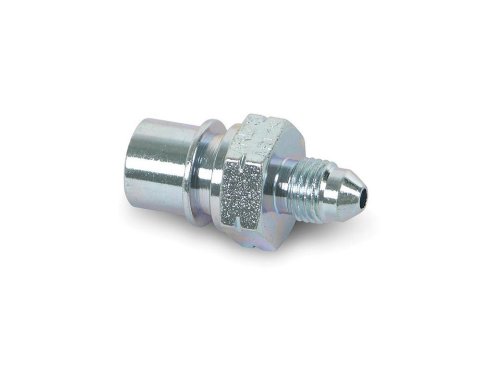 Earl's Performance Brake System Adapters 989534ERL Fitting, Brake, Male -3 AN to Female 10mm x 1.0, Steel, Nickel Plated, Each thumbnail 3