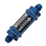 Earl's Performance Screen-Type Inline Oil Filters 230306ERL Pre-Filter, Inline, Screen Element, -6 AN, Male, Inlet/Outlet, 3.5 in. Length, Each thumbnail 1