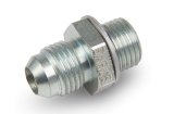 Earl's Performance Transmission Cooler Line Adapters 961982ERL Adapter Fittings, Adapters, Steel, Nickel Plated, 9/16-18 in. Male AN O-ring, -6 AN Male AN, Each thumbnail 3
