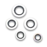 Earl's Performance Stat-O-Seals 178006ERL Washers, Stat-O-Seal, -3 AN, Aluminum with O-Ring, Pair thumbnail 1