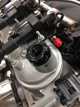 Earl's Performance Vented Oil Fill Caps 3434122ERL Cap, Twist-In, Billet Aluminum, Black, -10 AN, LS, Gen-V, Coyote, Each thumbnail 7