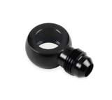 Earl's Performance Carburetor Inlet Fittings 977666ERL Fitting, 9/16 in. Banjo, -6AN Male Threads, Aluminum, Black Anodized, Each thumbnail 3