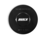 Earl's Performance Oil Filter Block-Off Plates HEMI0001ERL Adapter, Filter, Plate, Aluminum, Black, Chrysler, Dodge, Ram, Each thumbnail 1