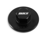 Earl's Performance Oil Filter Block-Off Plates HEMI0001ERL Adapter, Filter, Plate, Aluminum, Black, Chrysler, Dodge, Ram, Each thumbnail 4