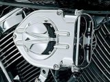 Kuryakyn Hypercharger Replacement Components 8498 Standard Component, Trap Door, Aluminum, Chrome, Each thumbnail 2