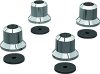 Kuryakyn Luggage Rack Risers 7154 Risers, 5/8 in. Height, for use on Honda®, Set of 4 thumbnail 7