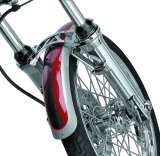 Kuryakyn Fork Skins 7202 Skins, Steel, Chrome, Harley-Davidson®, Pair thumbnail 4