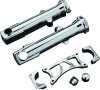 Kuryakyn Fork Skins 7202 Skins, Steel, Chrome, Harley-Davidson®, Pair thumbnail 7