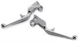 Kuryakyn Trigger Levers 1056 Levers, Aluminum, Chrome, Harley-Davidson®, Pair thumbnail 1
