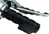 Kuryakyn ISO Grips 6341 Grips, ISO, 125mm Length, Aluminum, Black, Twist Throttle Compatible, 7/8 in. Bar Diameter, Pair thumbnail 4