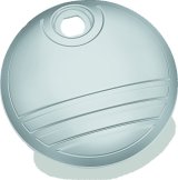 Kuryakyn Tri-Line Fuel Doors 6968 Door, Tri-Line, Round, Lockable, Aluminum, Chrome, Harley-Davidson®, Each thumbnail 3