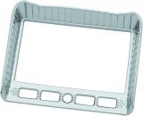 Kuryakyn Stereo Accents 5198 Exterior Trim Accent, Stereo, Plastic, Chrome, Indian, Each thumbnail 3