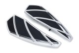 Kuryakyn Phantom Floorboards 5770 Floorboards, Driver, Aluminum, Chrome, Driver Location, Indian, Pair thumbnail 2