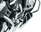 Kuryakyn Phantom Floorboards 5770 Floorboards, Driver, Aluminum, Chrome, Driver Location, Indian, Pair thumbnail 6