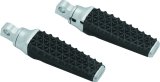 Kuryakyn Thresher Pegs 5952 Foot Pegs, Thresher, Aluminum/Rubber, Chrome, Harley-Davidson®, Pair thumbnail 5